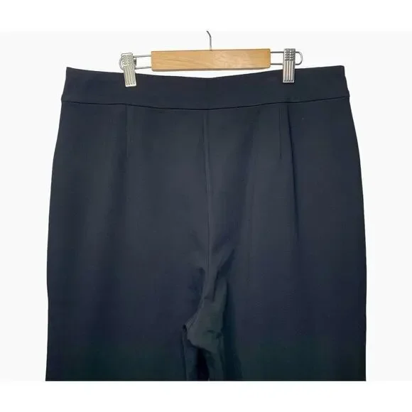 Chico Black Label Flare Pull-On Pants Womens Size Large SHORT Black NWT $139 - Picture 10 of 11